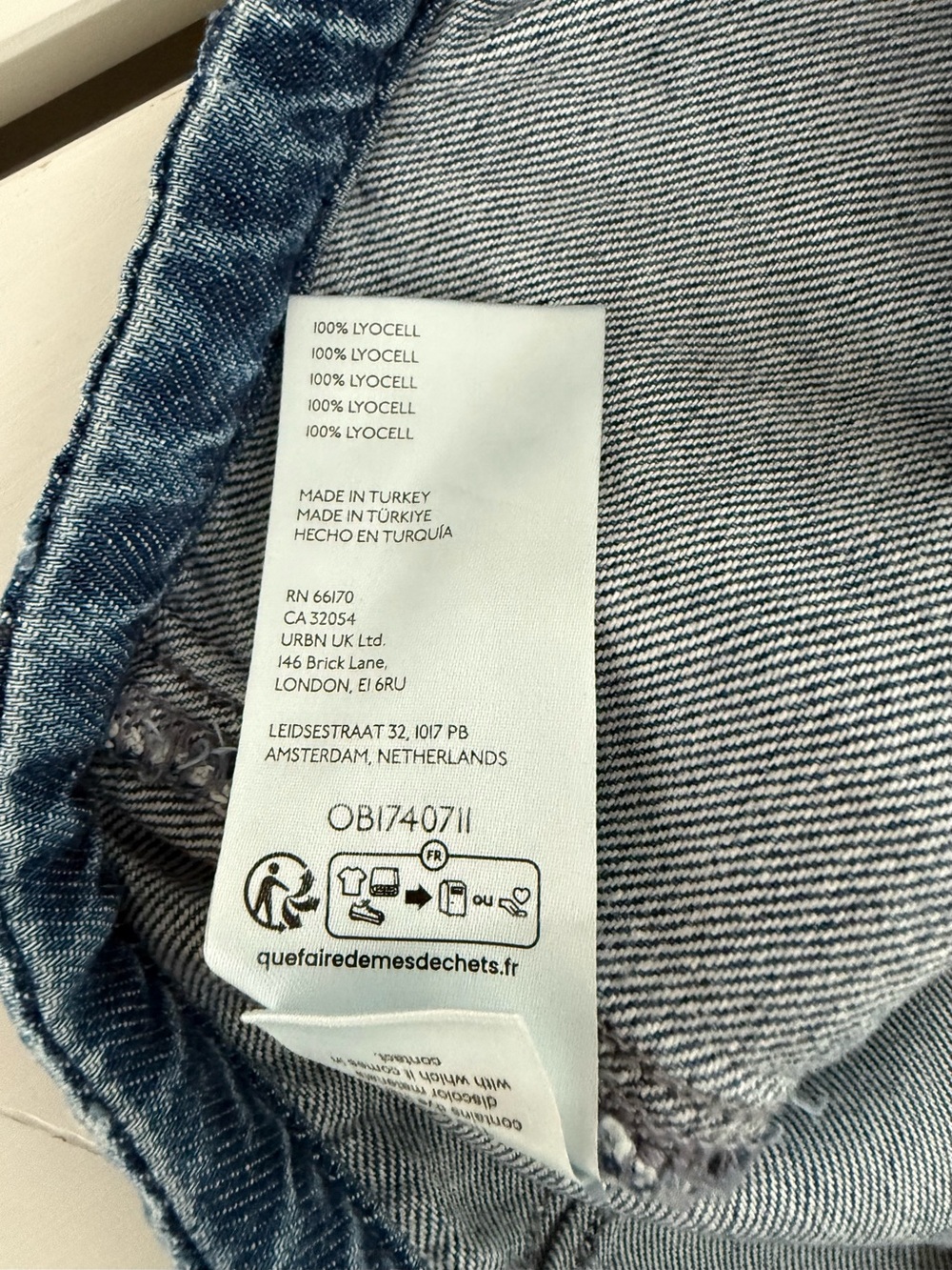 Free People We The Free Reina Cargo Shorts Medium Lyocell Denim Utility - Picture 5 of 8